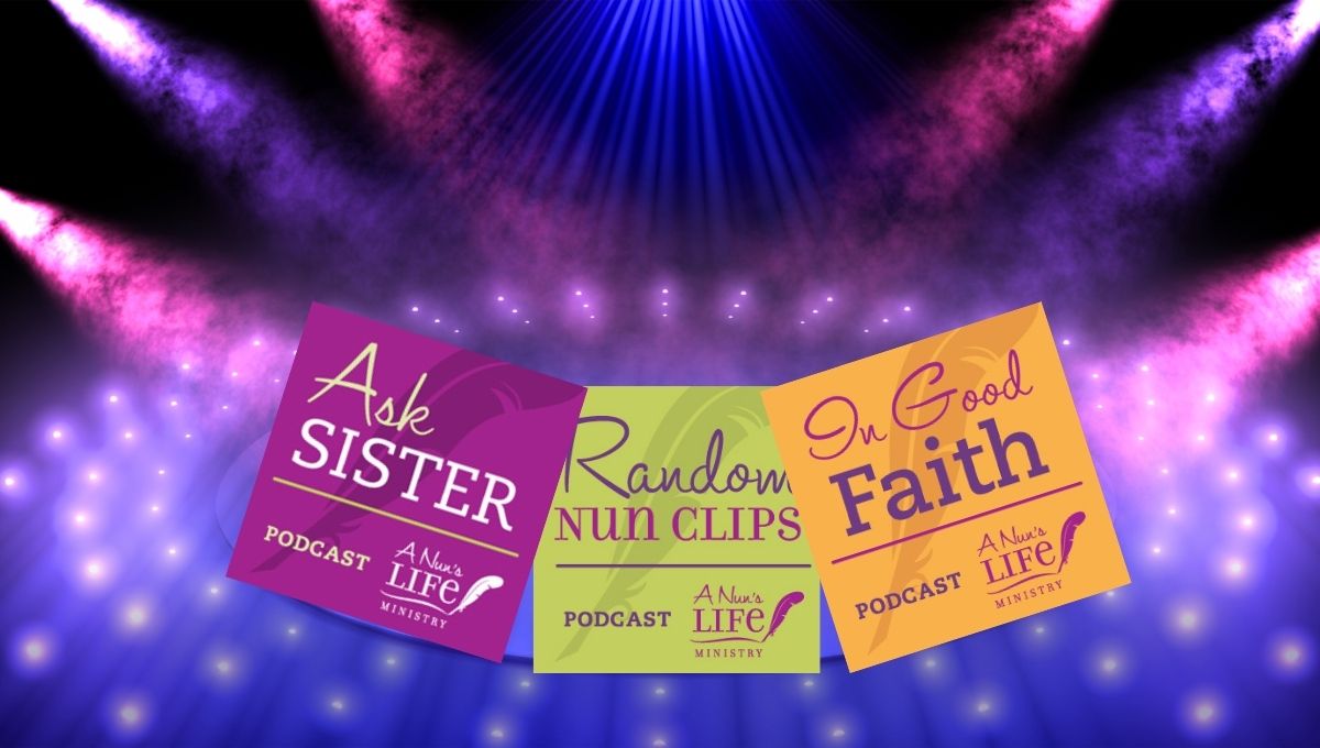 A Nun's Life Ministry celebrating their podcast beginnings