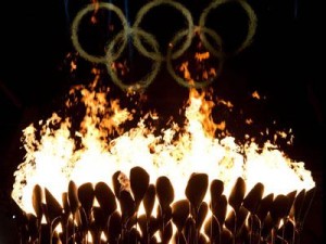 Olympic Flame. Photo USA Today