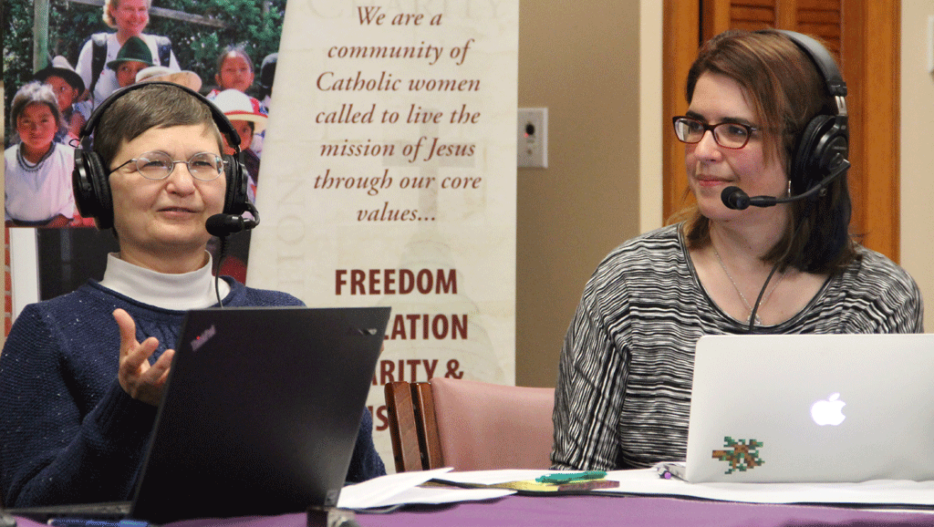 Sister Paulette shared her journey to taking vows with the BVMs.