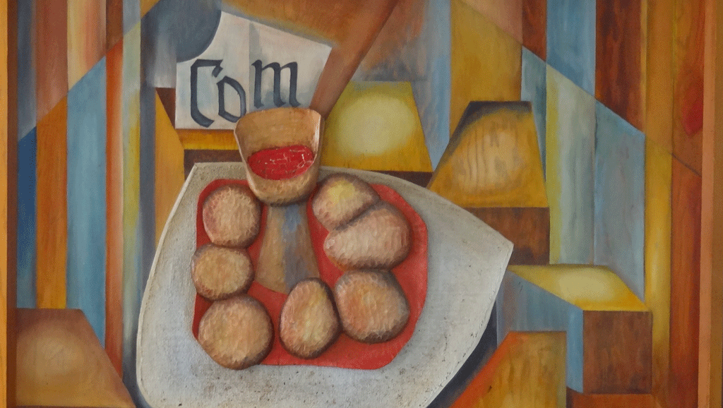 Beautiful art around the CPPS motherhouse.