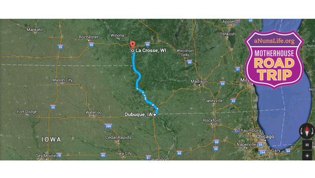 Heading to Wisconsin! We stop in Janesville ... for Jane.