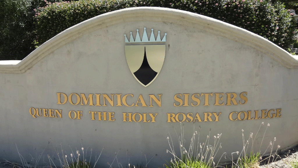 Entrance to the Dominican Sisters of Mission San Jose.