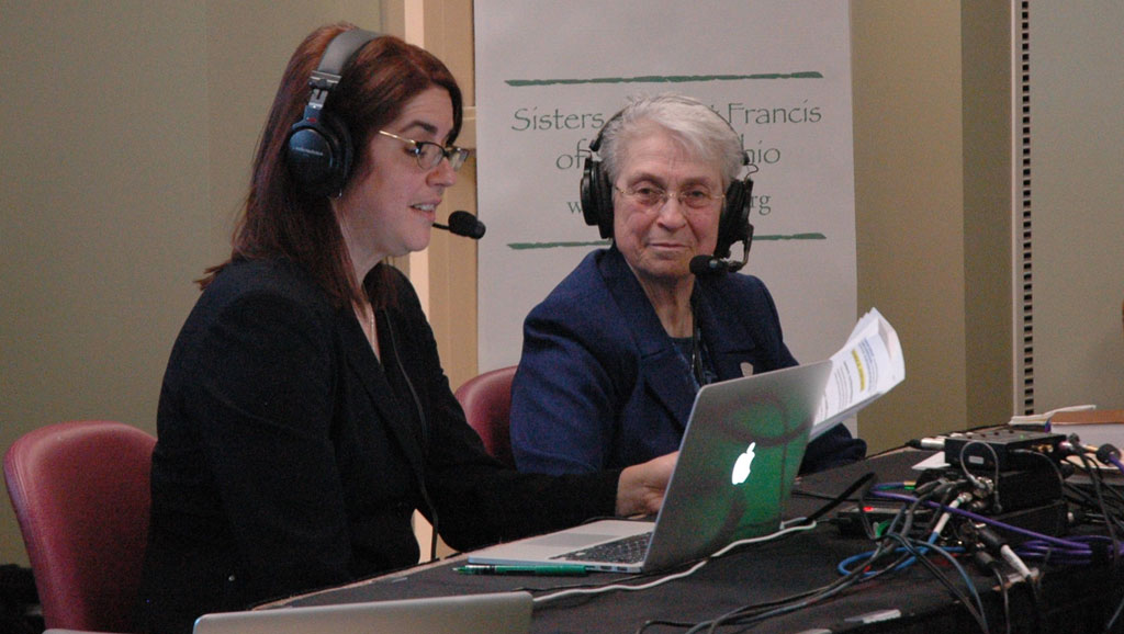 Sister Julie and Sister Ann Carmen taking listener questions.