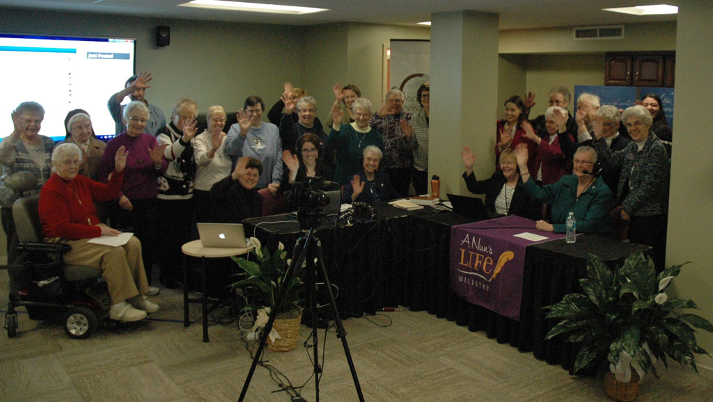 Great to be with the Franciscans and online community!