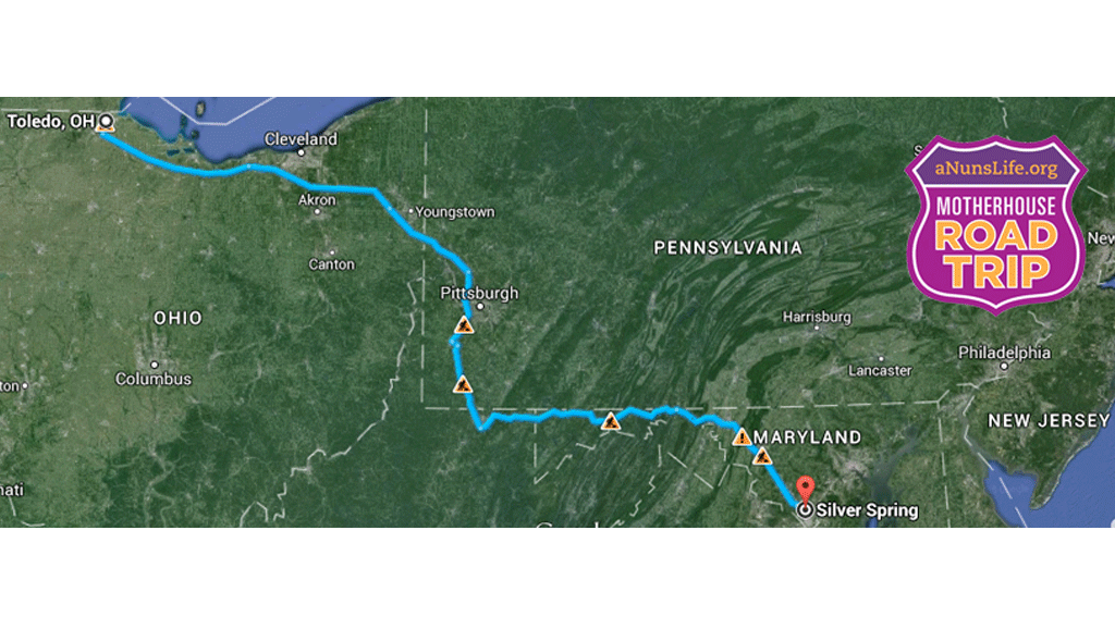 First stop on our trip out east, Silver Spring, Maryland!