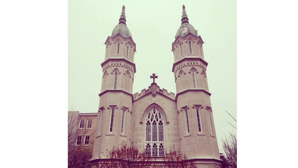Amazing chapel views.