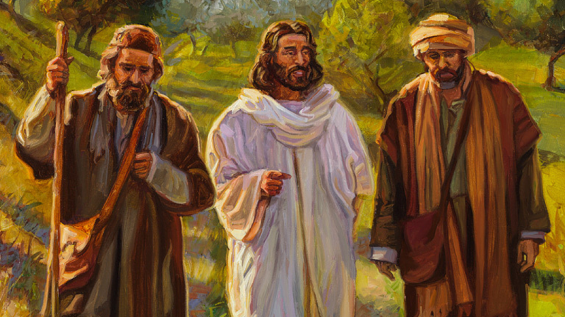 Gospel image-the Road to Emmaus