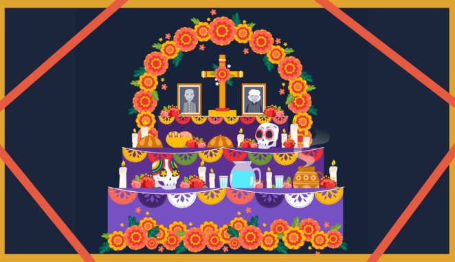 El Día de los Muertos ofrendas